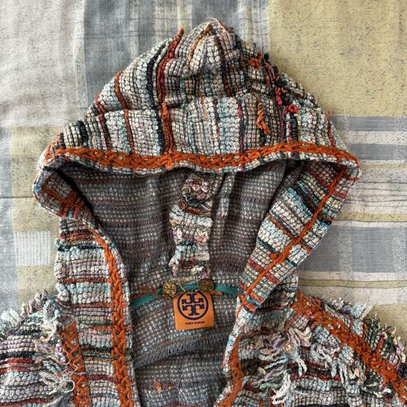 Tory Burch Bohemian Sleeveless Designer Tunic Sz XL - Picture 3 of 16